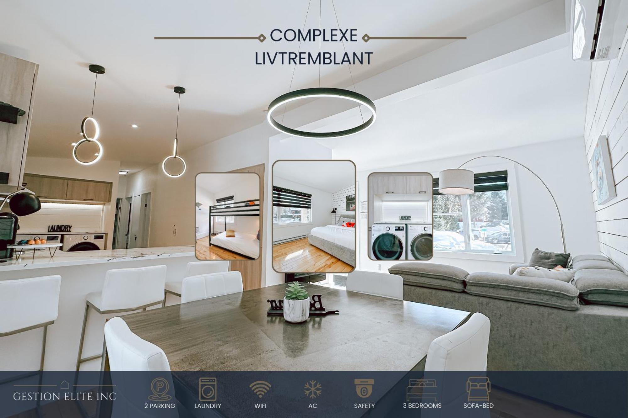 Complexe Livtremblant By Gestion Elite - Liv1 Apartment Монт-Тремблант Екстериор снимка